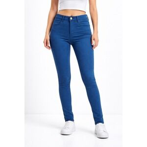 American Eagle‎ Sky High Jegging Teal Denim X Jeans Women's size 2 Regular